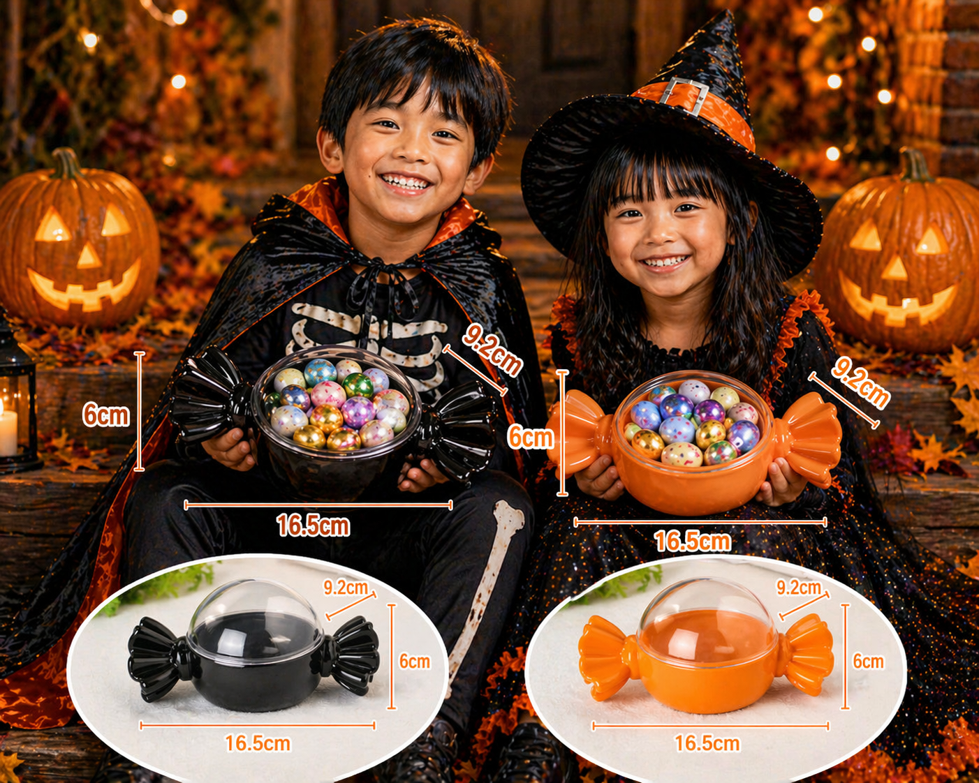 PRE-ORDER Halloween Candy Jars (Due end of July)