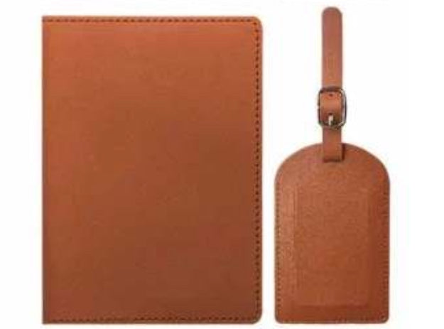 BLACK FRIDAY Passport Cover and Suitcase Tag Set