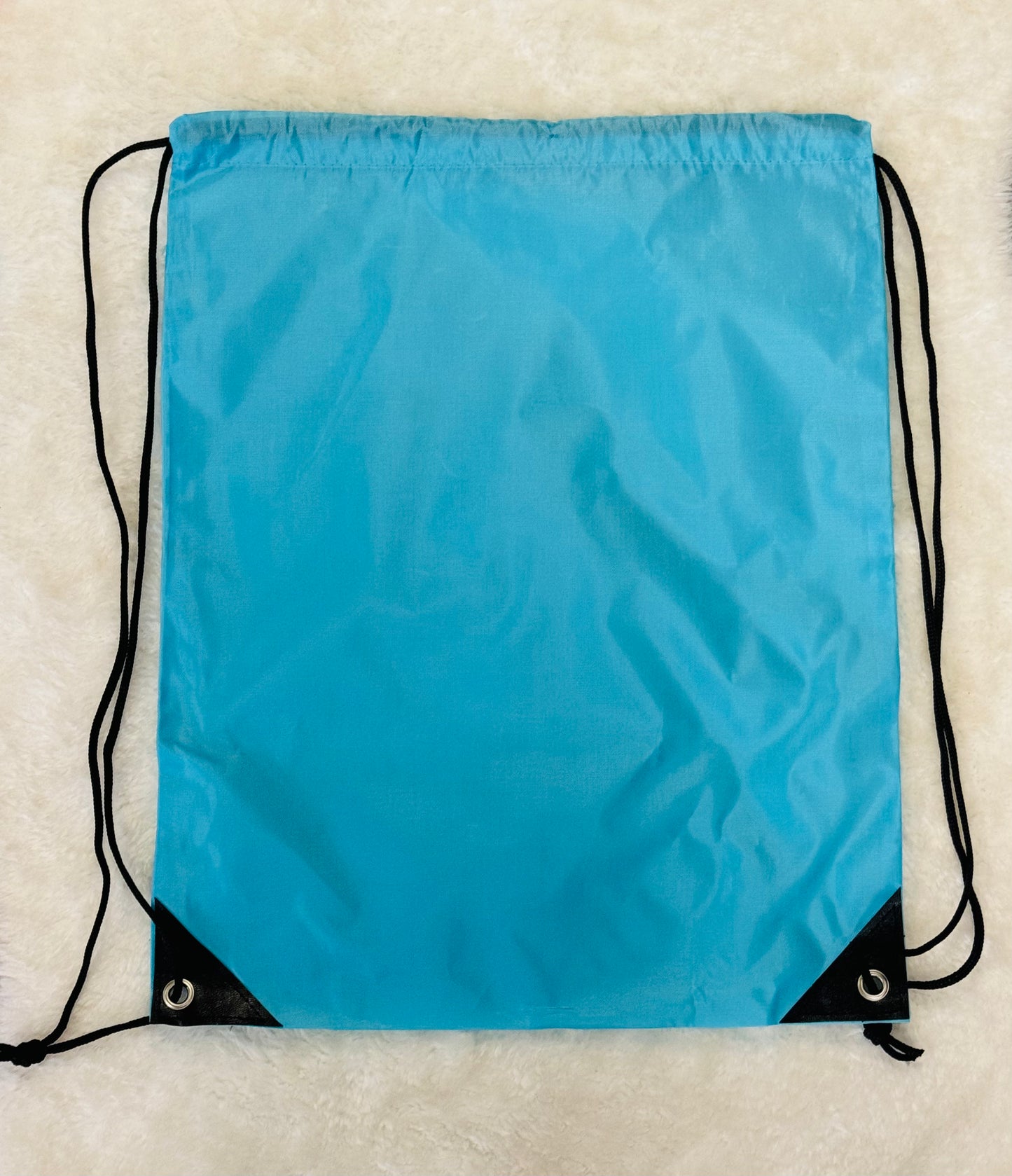 Light Pink Sea Animals design with Draw String bag