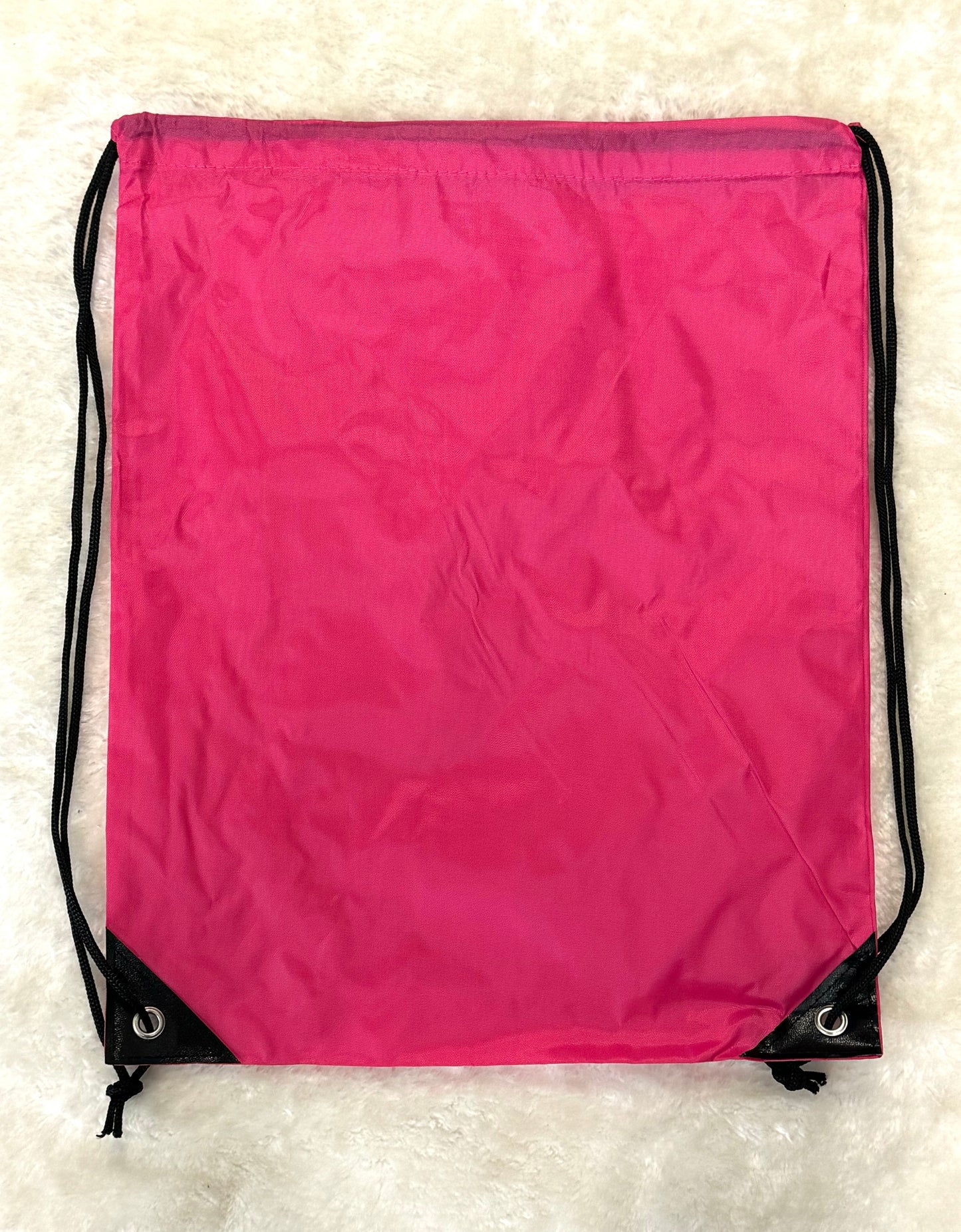 Light Pink Sea Animals design with Draw String bag