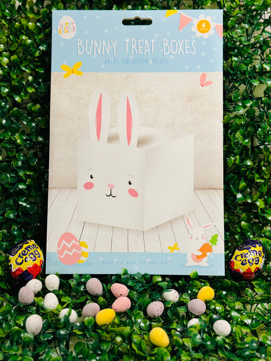 Easter Bunny Treat Box 4 Pack