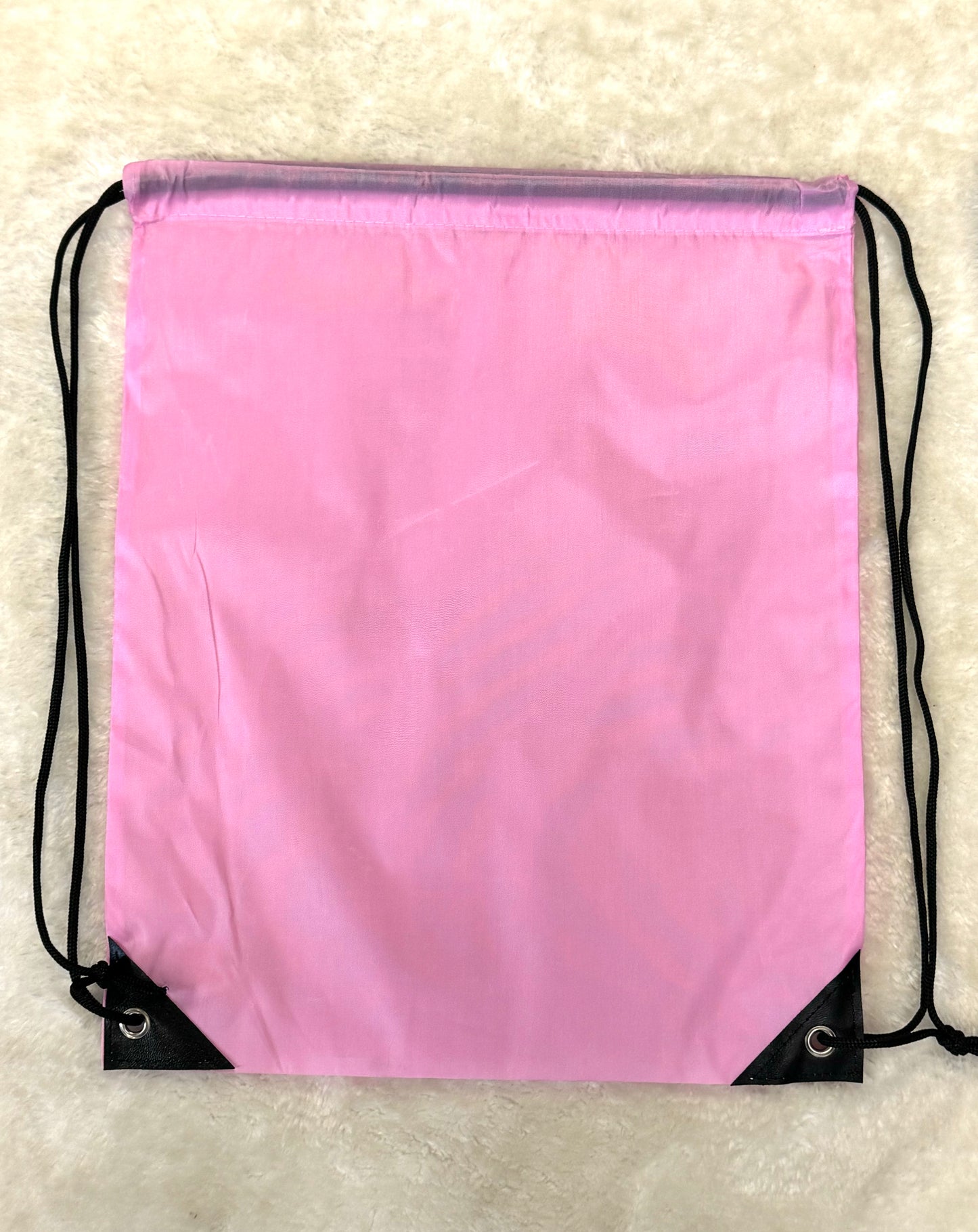 Light Pink Sea Animals design with Draw String bag