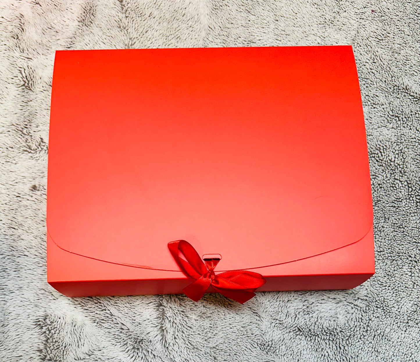 Blank Red Gift Box