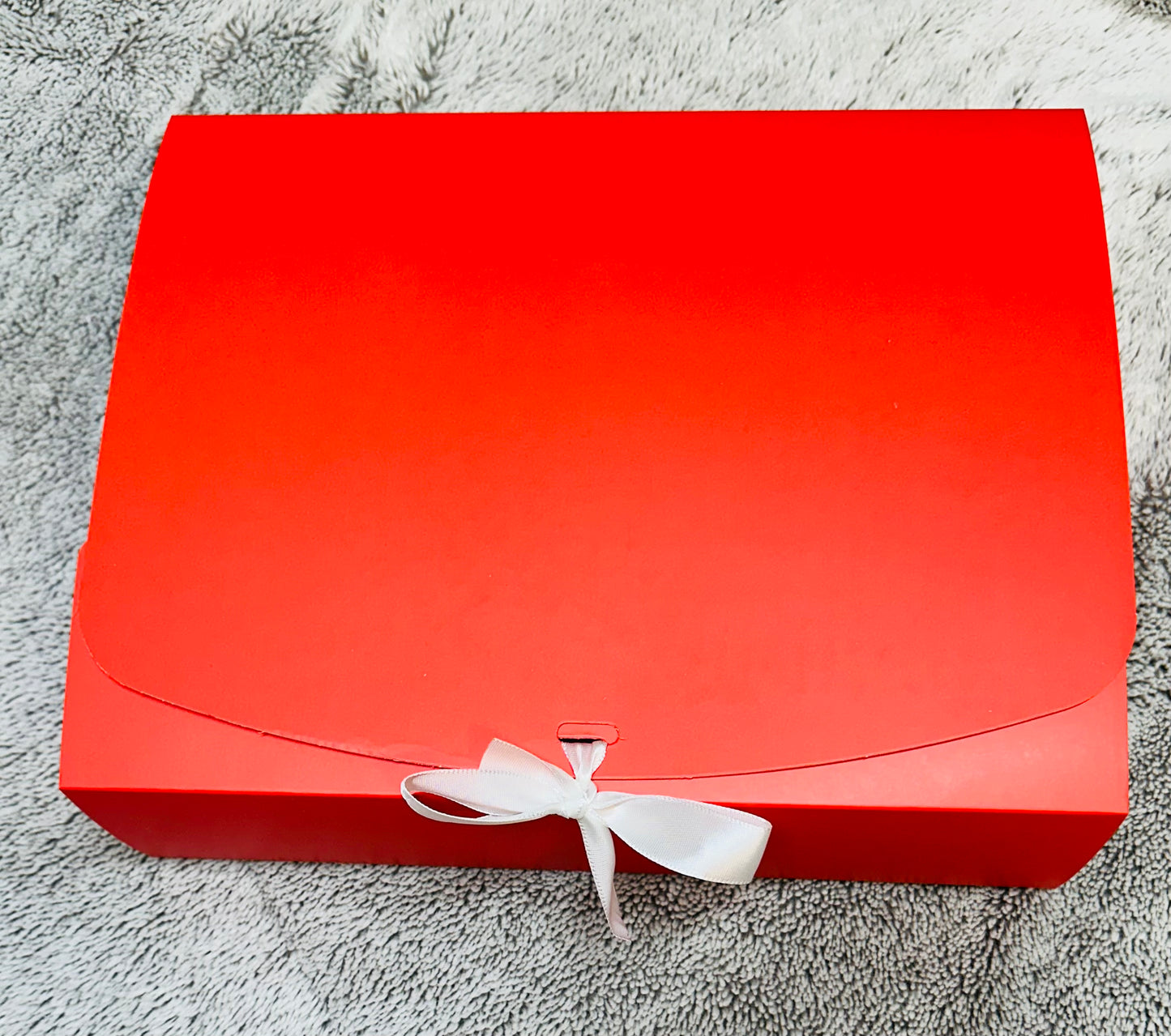 Blank Red Gift Box