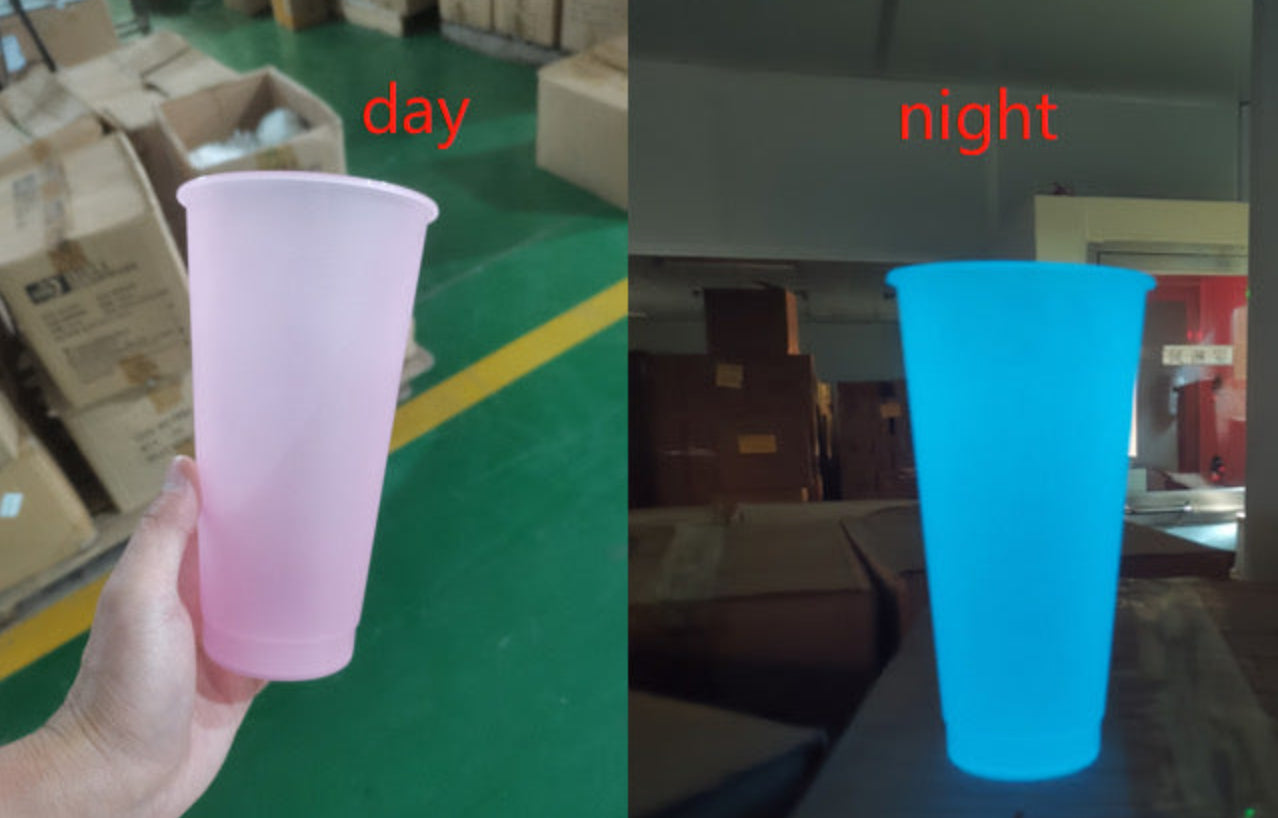 BLACK FRIDAY 24oz Pink Glow In The Dark