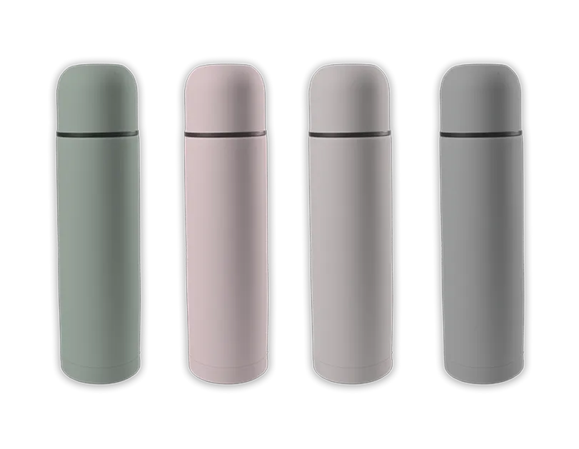 Natural Soft Touch Travel Flask