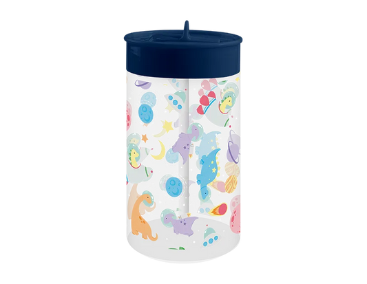 Space Dinosaur Tumbler with Tritan Lid