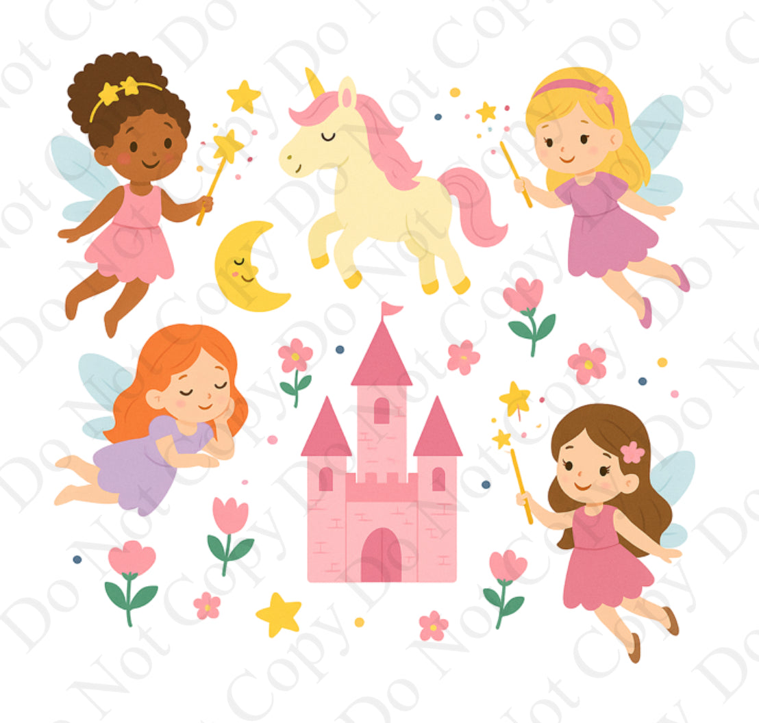 Fairy design with Draw String bag