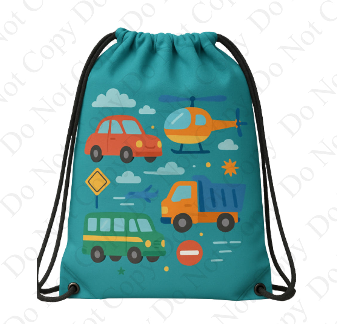 Transportation design with Draw String bag