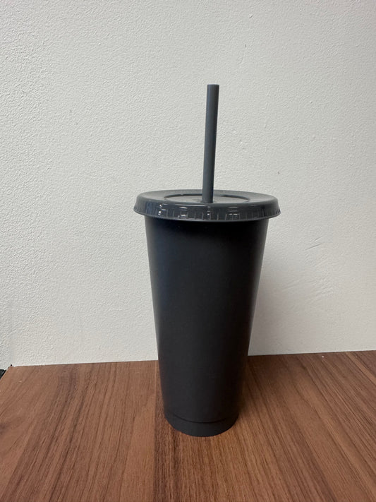 24oz Charcoal Cup