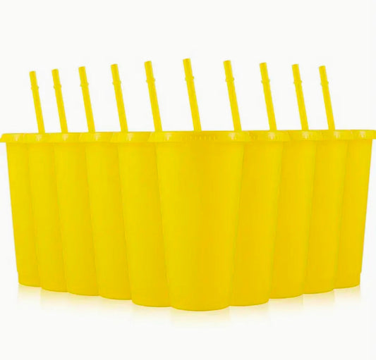 24oz Yellow Cup