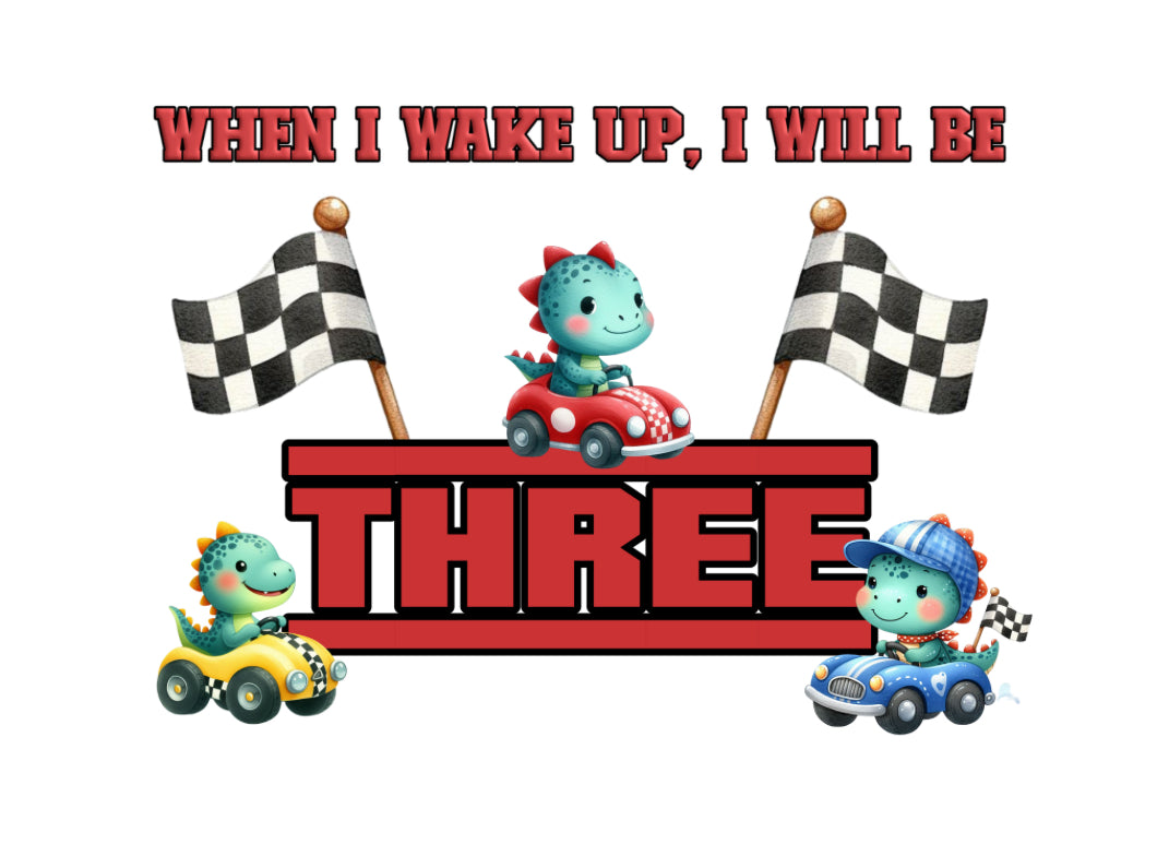 Dino Race When I Wake Up, I Will Be … Digital Download (purchase separately)