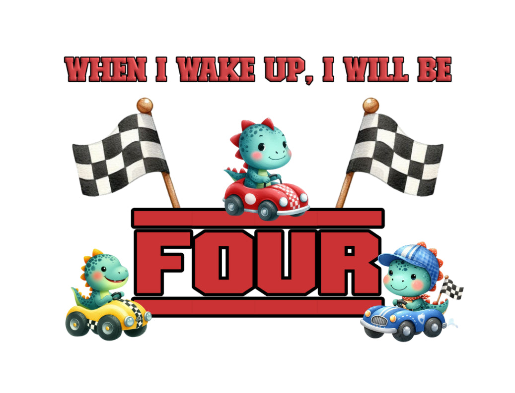 Dino Race When I Wake Up, I Will Be … Digital Download (purchase separately)