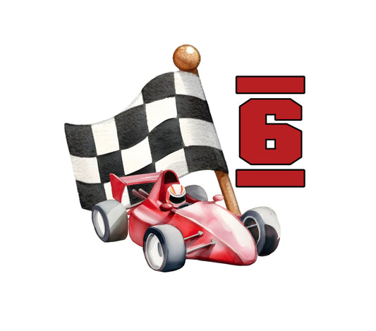 Race Car Number 6-12  Digital Download (purchase separately)