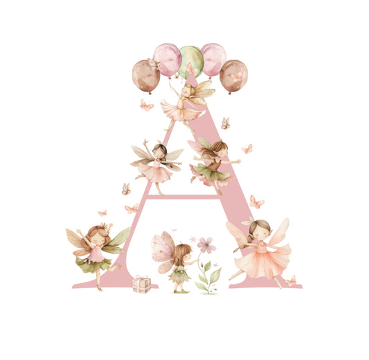Fairy Alphabet A-Z  Digital Download (purchase separately)