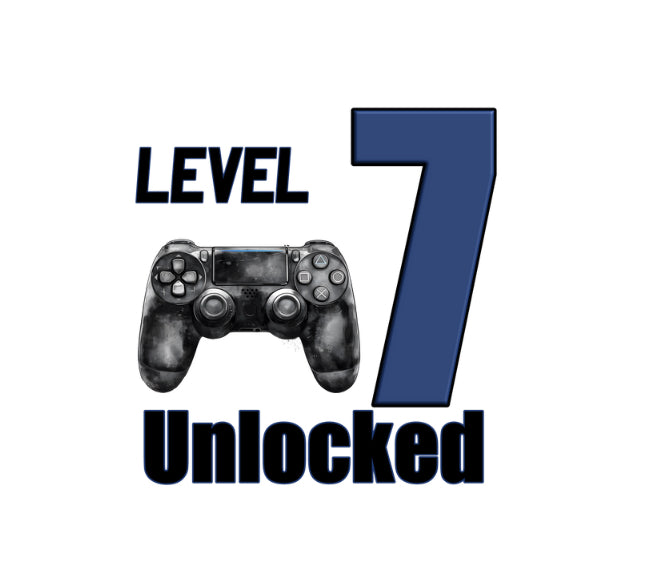 Blue Gamer Number 6-12 Digital Download (purchase separately)