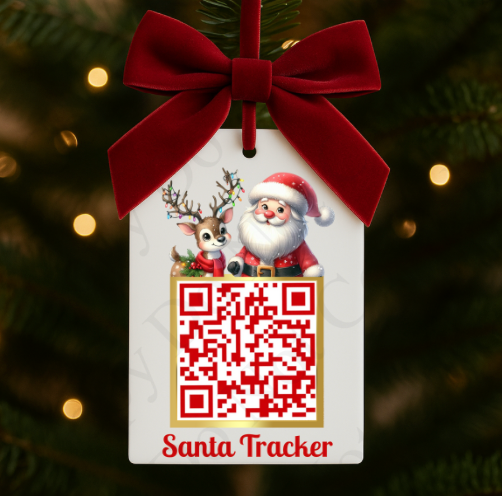 Acrylic for Santa Tracker (Can be sublimated on)