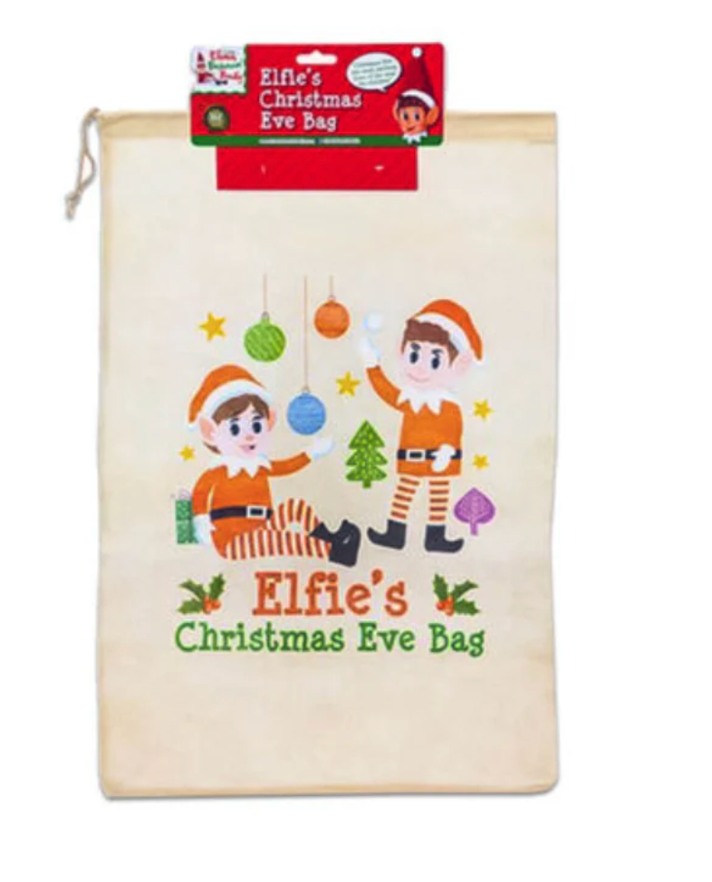 Naughty Elf Christmas Eve Bag