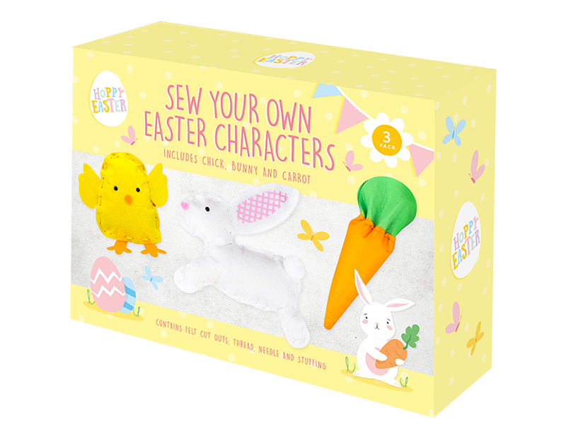 Sew Your Own Easter Characters 3 Pack
