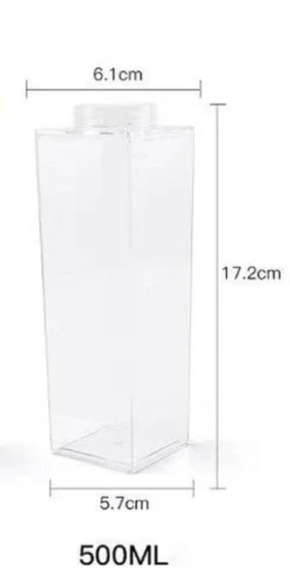 Milk Carton Bottles 500ml