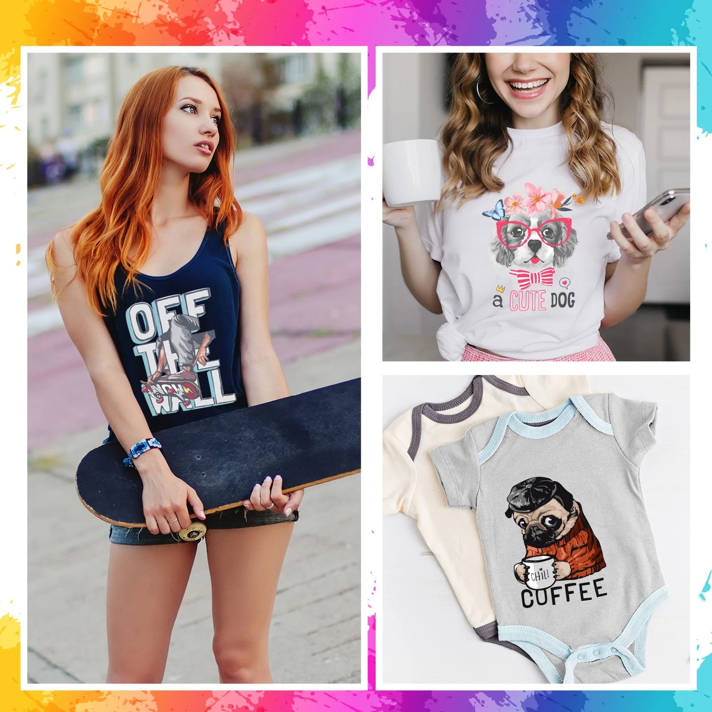 NEW Teckwrap Inkjet Heat Transfer Paper (15 PCS/ set)