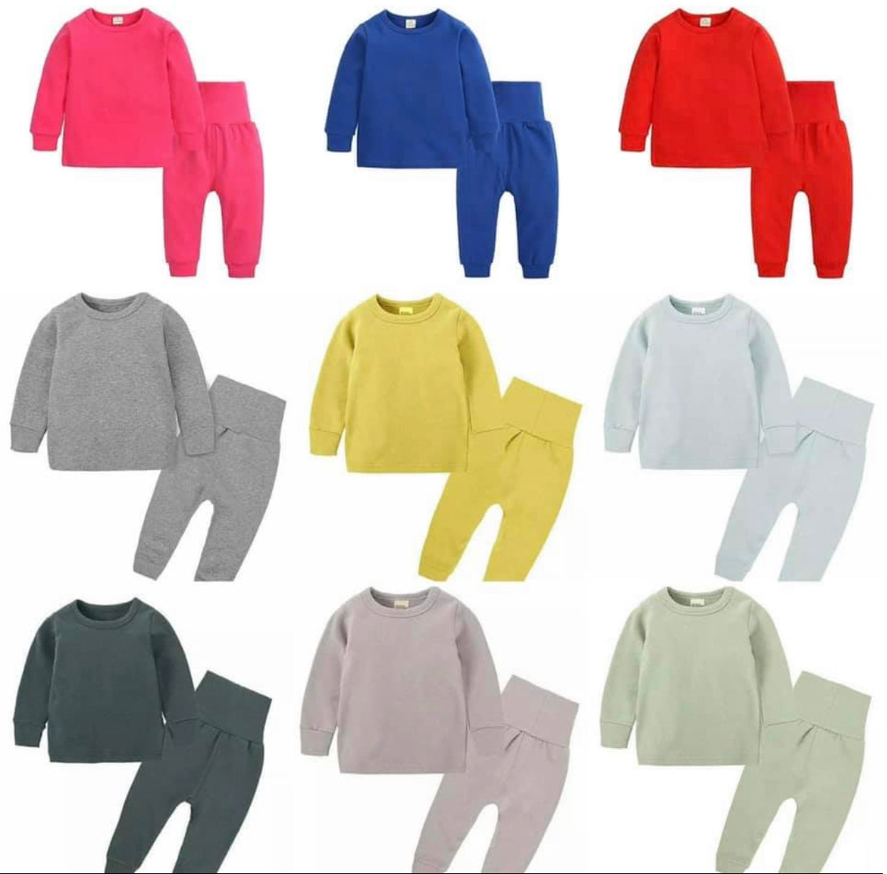 Kids Lounge Sets Grey IN STOCK