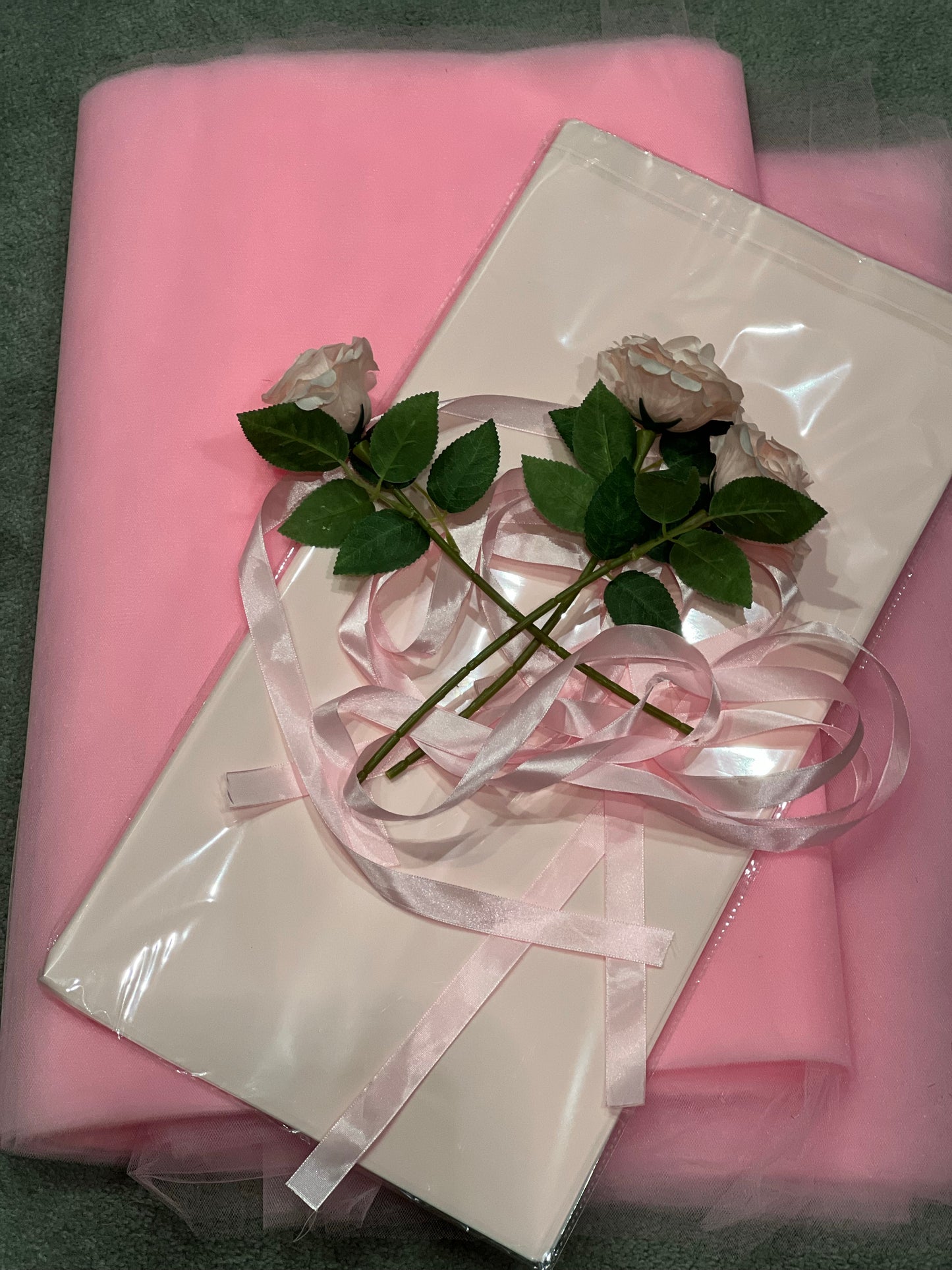 Rose Balloons Pink with Pink rose