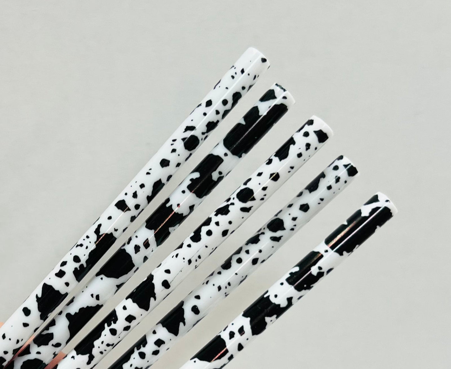 Reusable Animal Pattern Straws