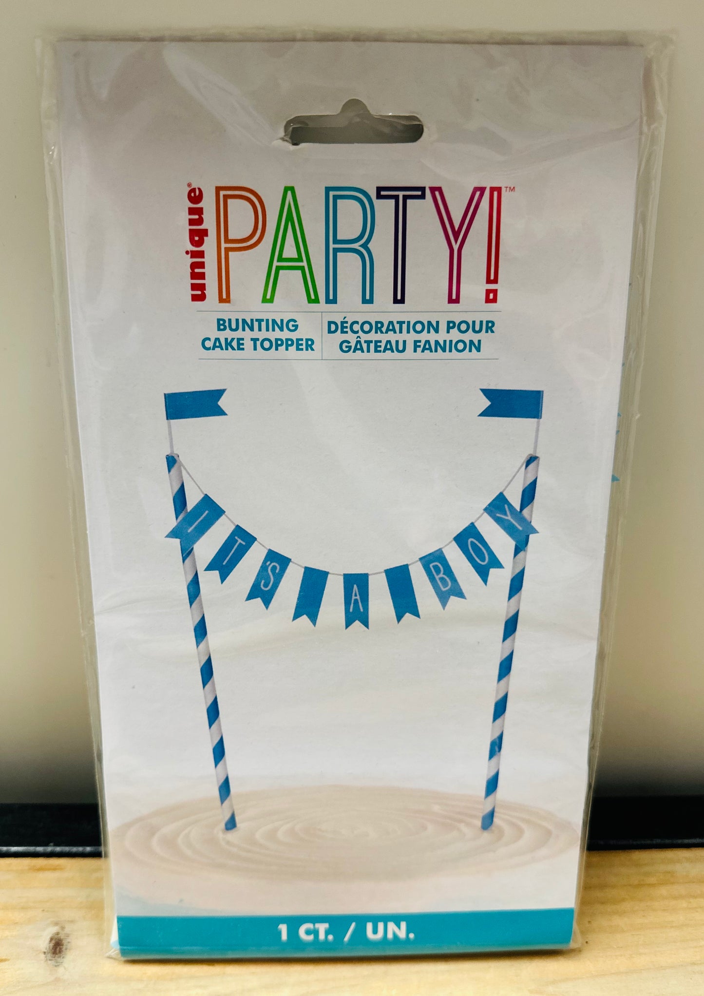 Baby Bunting Cake Topper