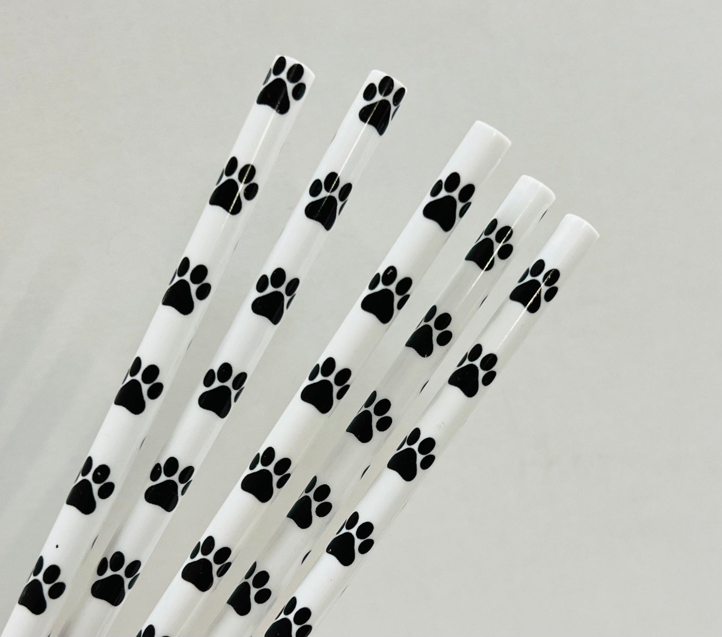 Reusable Animal Pattern Straws