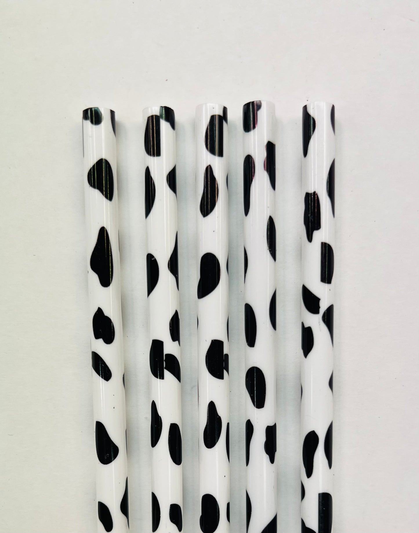 Reusable Animal Pattern Straws