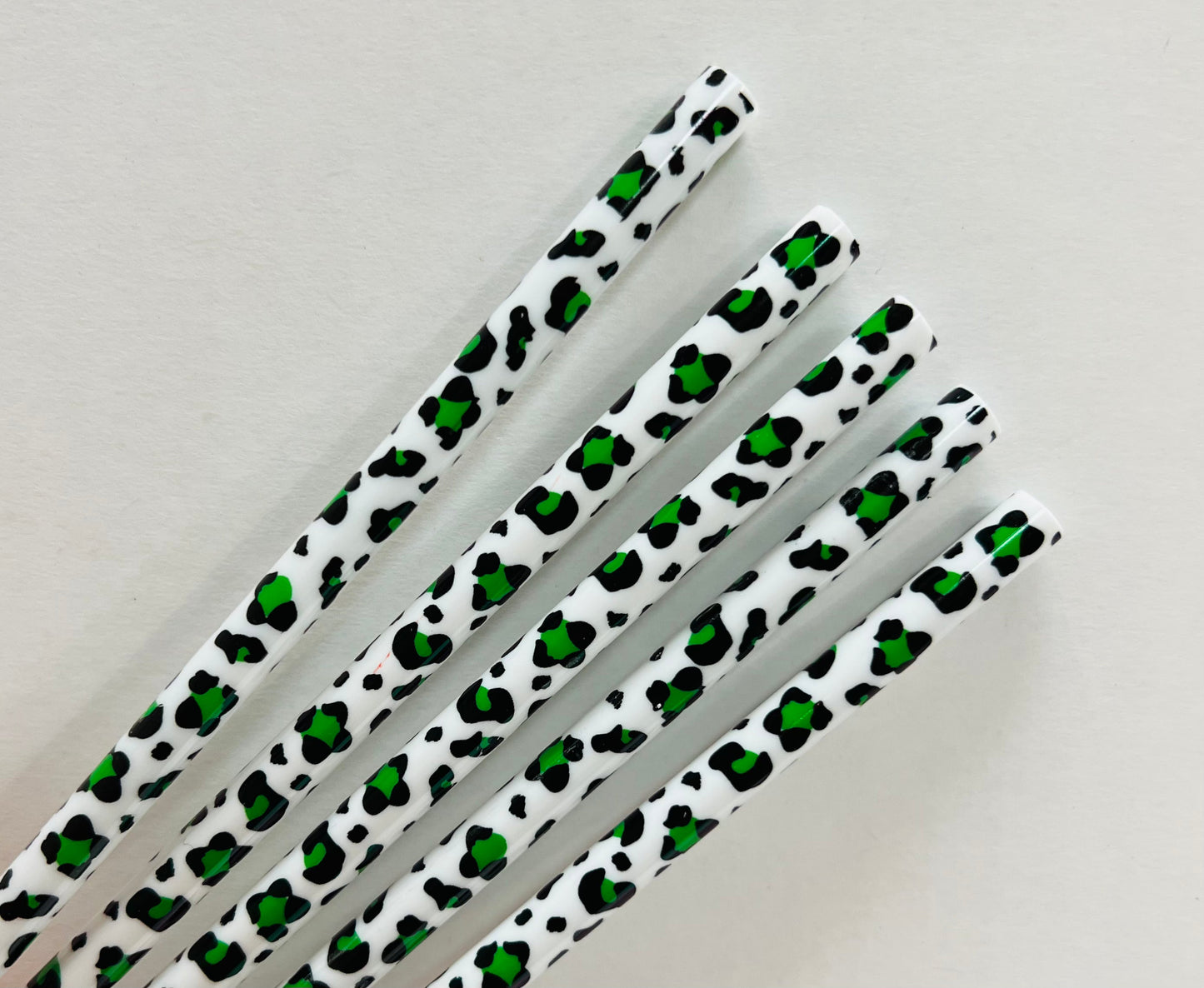 Reusable Animal Pattern Straws