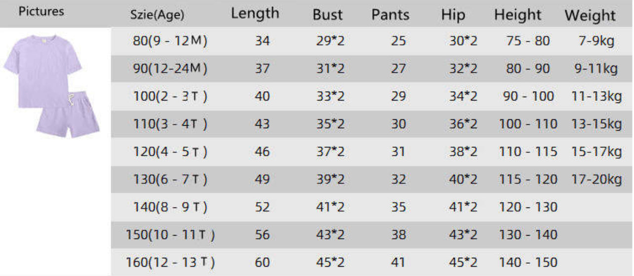 Short Sets Light Grey