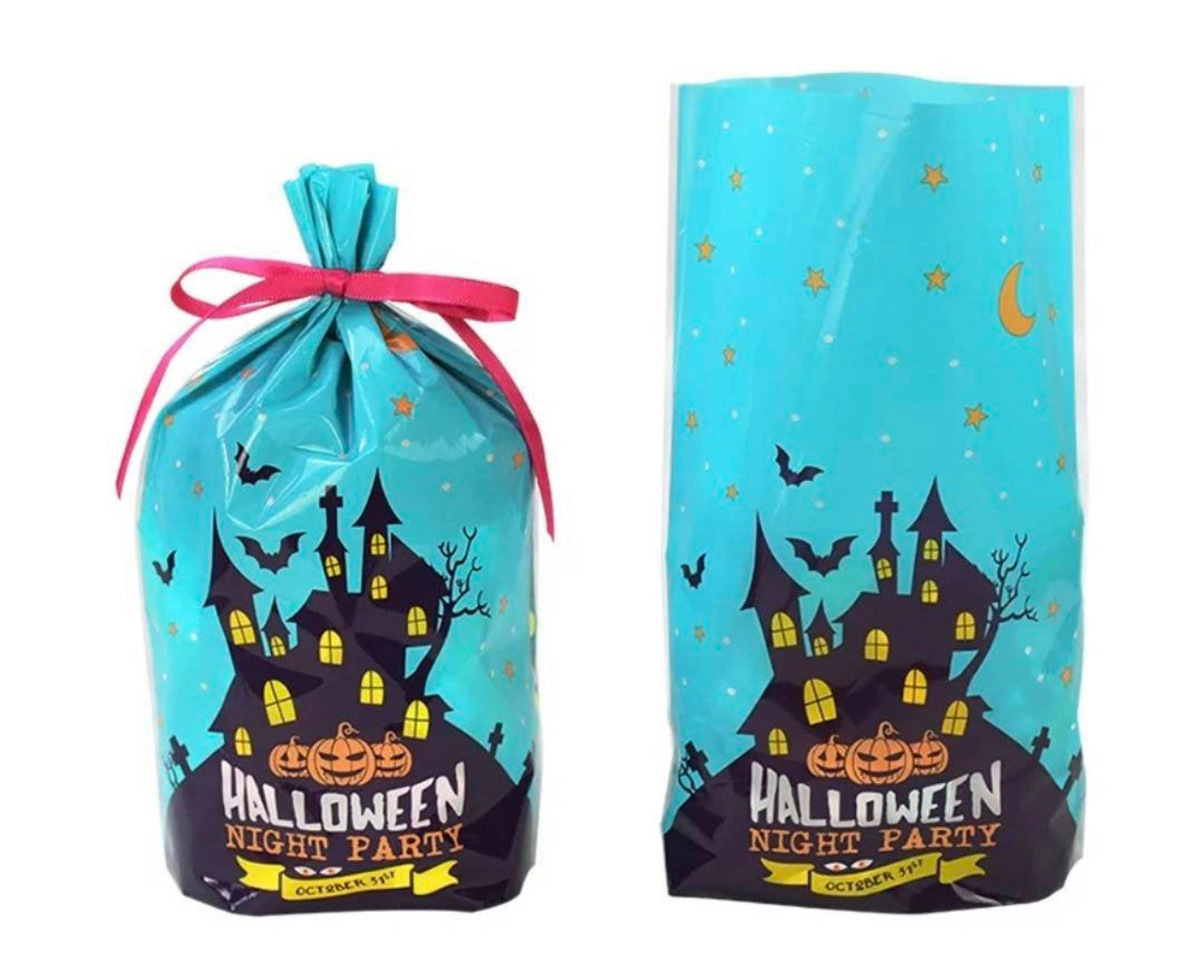 Halloween candy bags packs of 6 In-Stock