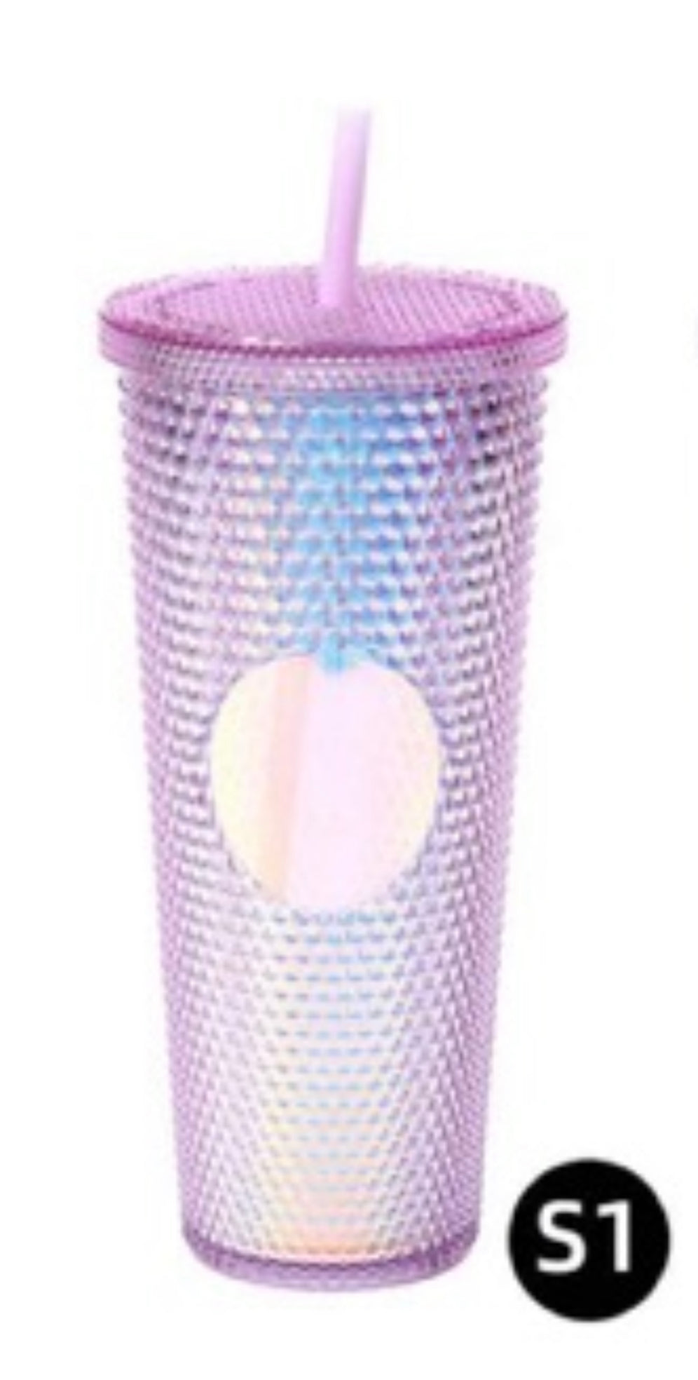 Studded Double walled tumbler