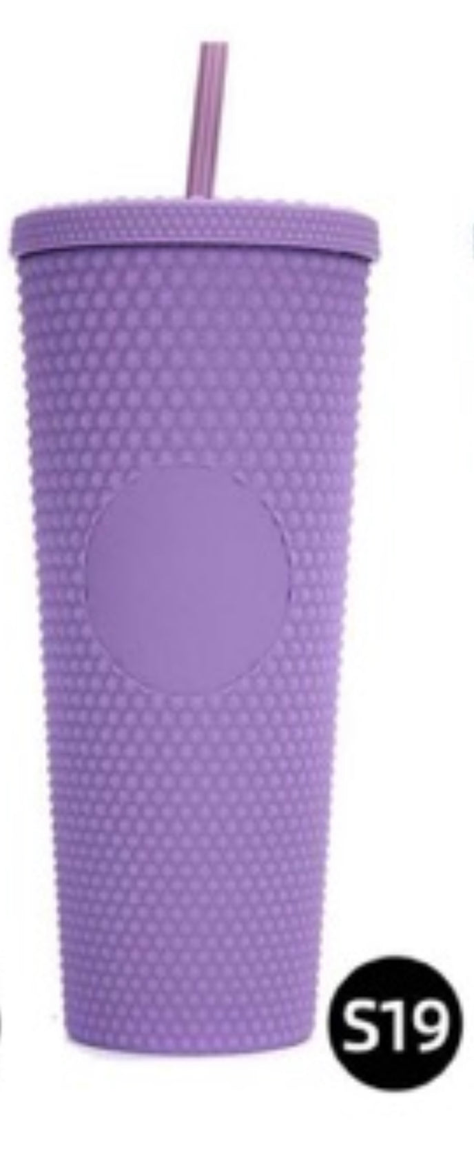 Studded Double walled tumbler