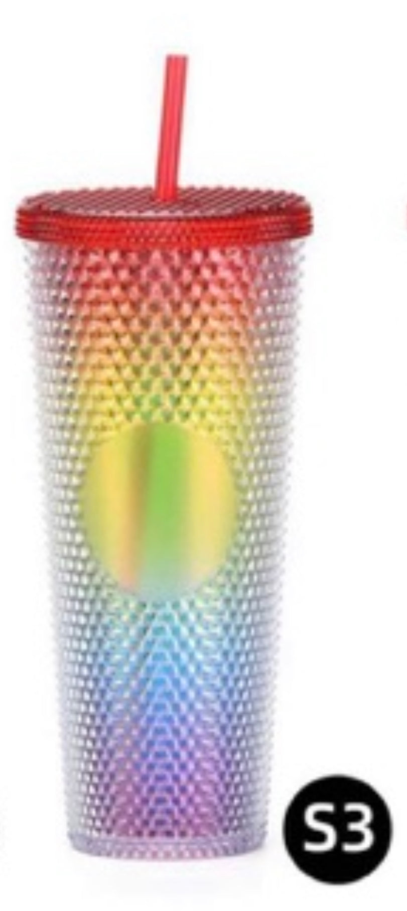 Studded Double walled tumbler