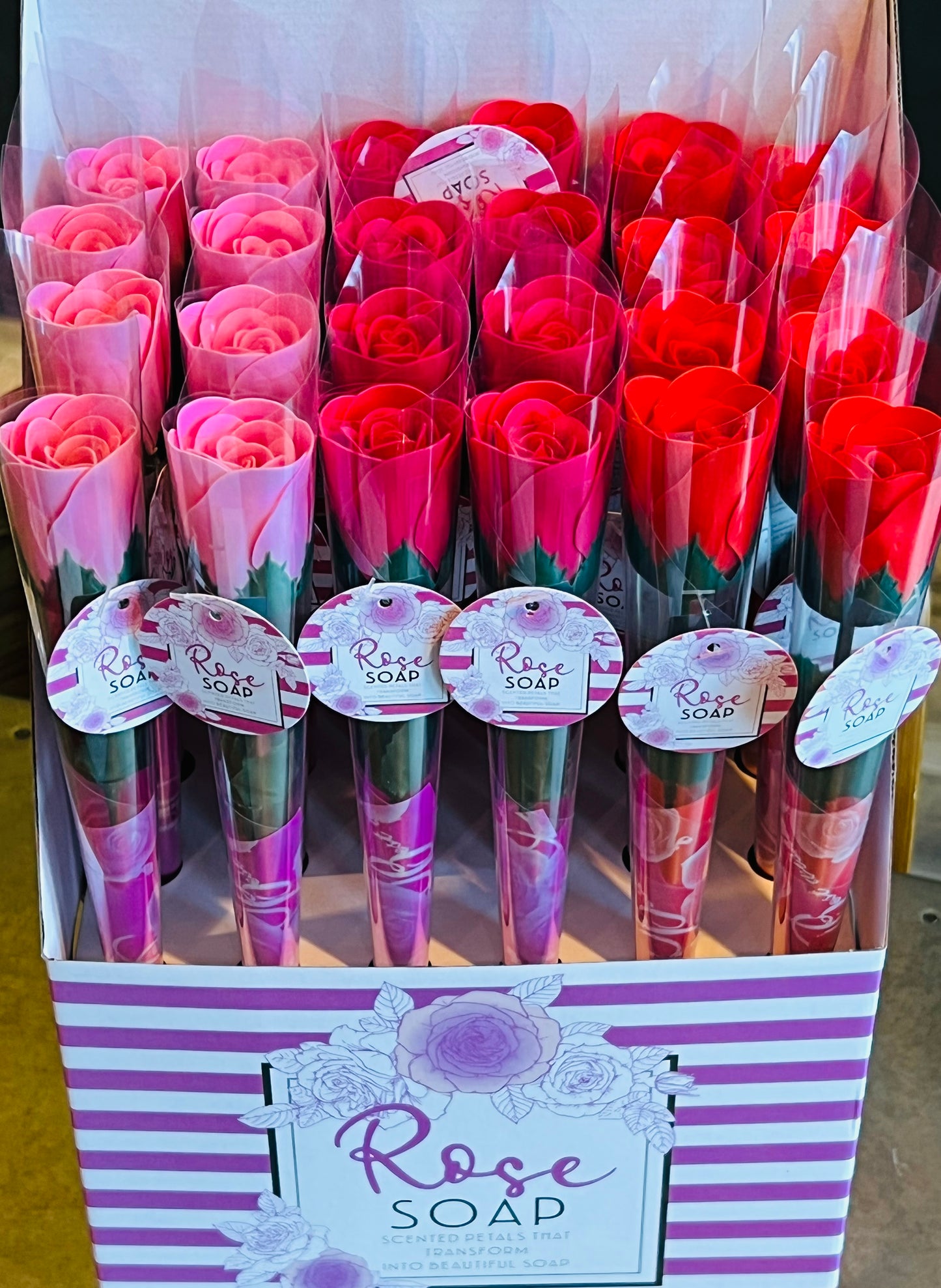 Soap Roses on Stem ❤️