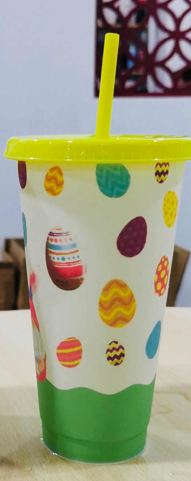 Easter Colour Changing 24oz Single Walled Cold Cups