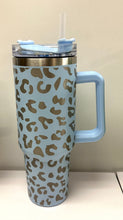 Load image into Gallery viewer, V1 40oz Leopard Dupe Tumbler
