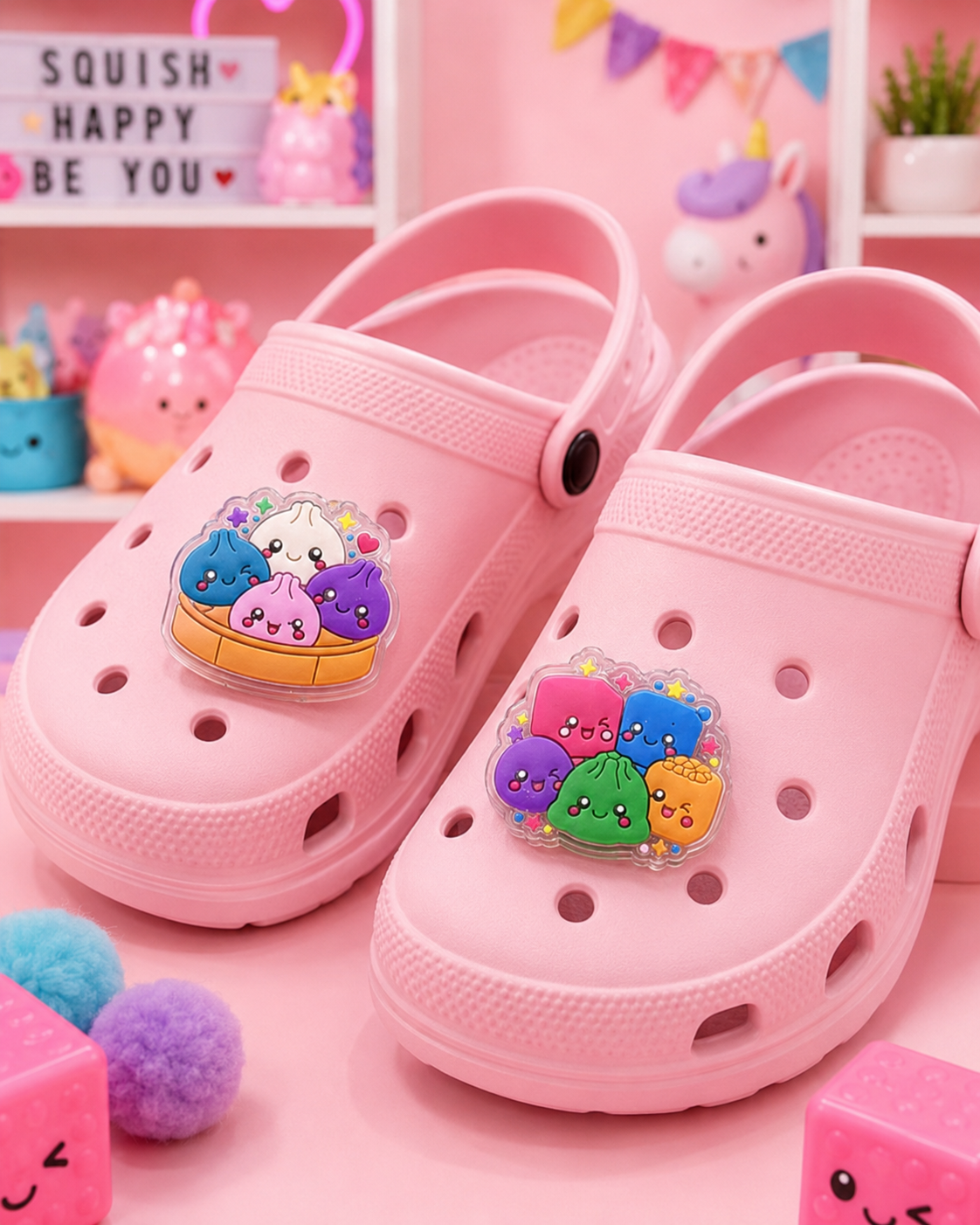 RST DESIGN Squishy and Dumpling Shoe Charms IN STOCK