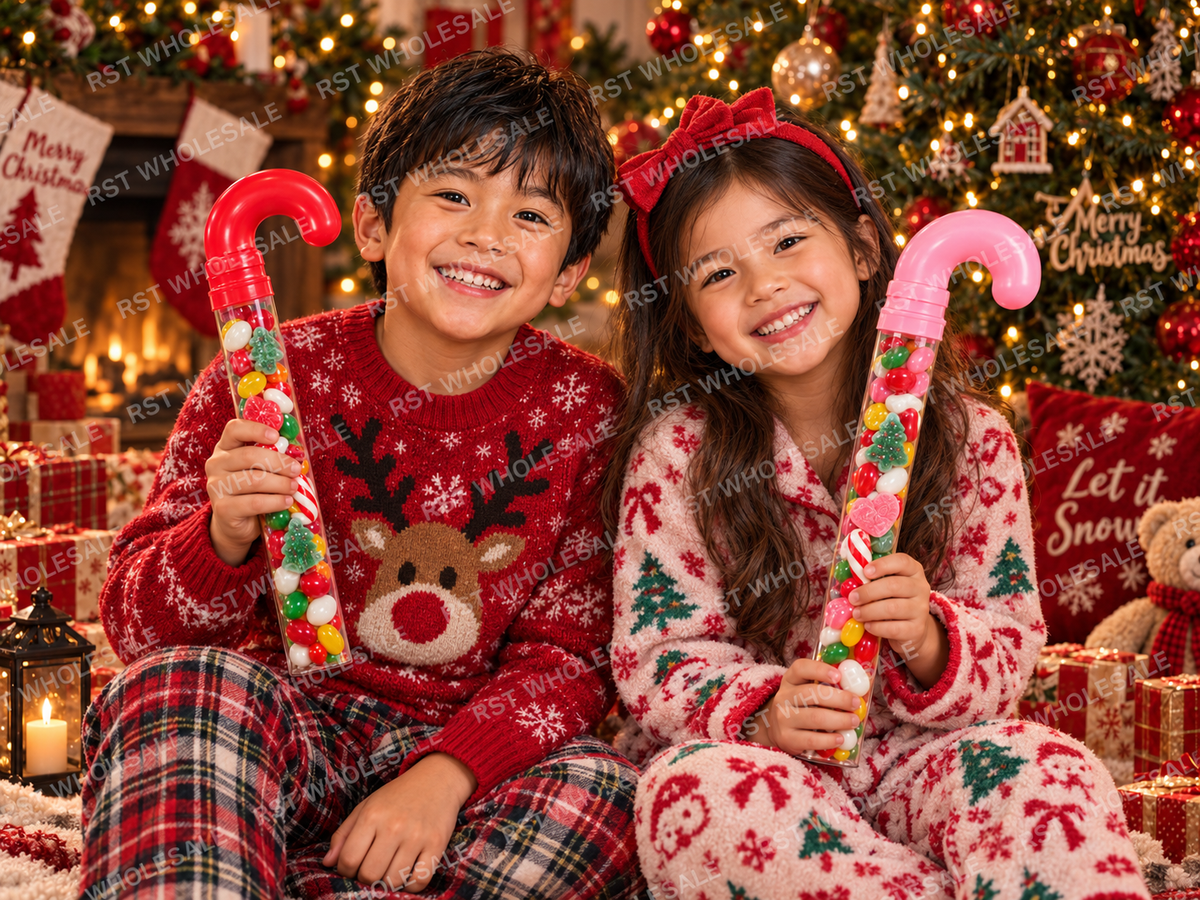 PRE-ORDER Christmas Candy Cane Tubes due November