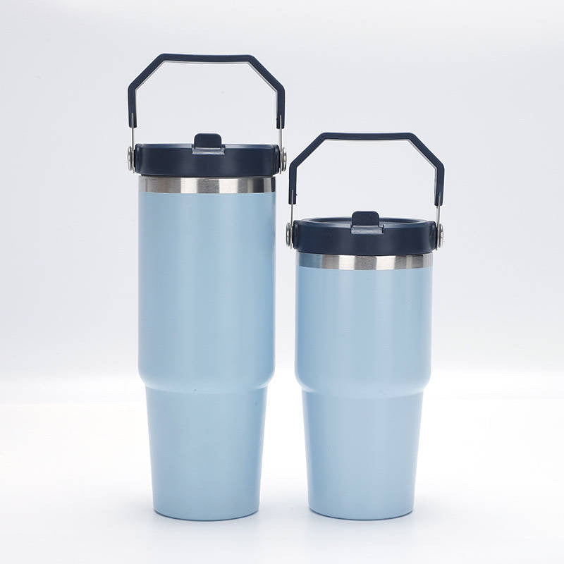 Light Blue Stainless Steel Dupe Bottle in 20oz & 30oz GET