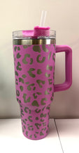 Load image into Gallery viewer, V1 40oz Leopard Dupe Tumbler
