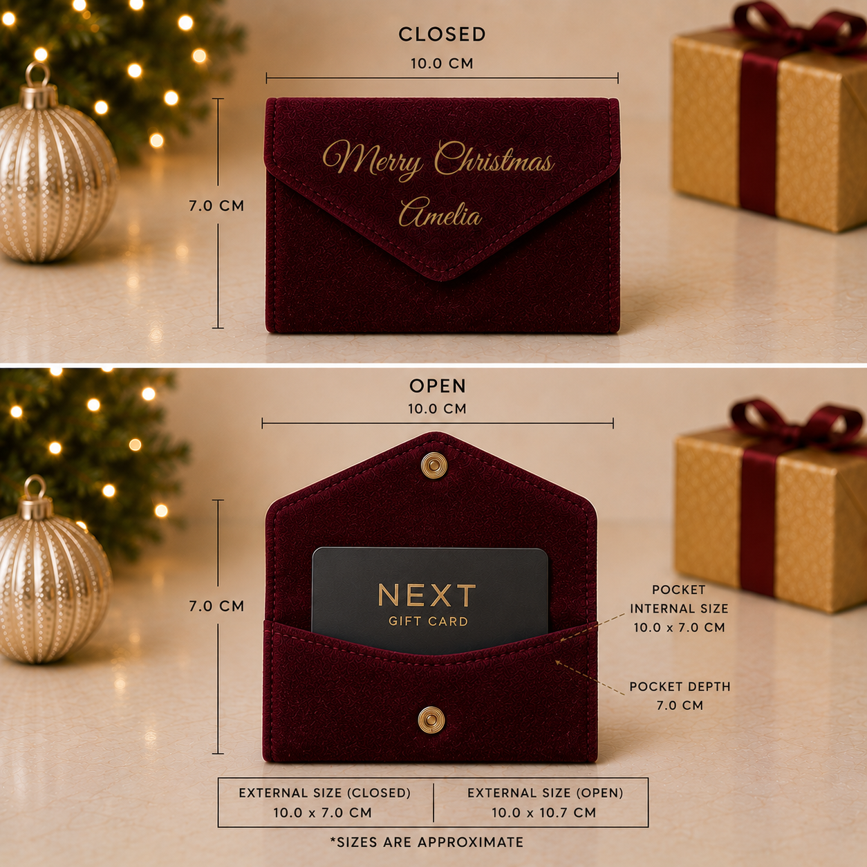 Mix pack of 20 Gift Card Envelope (Multiple Colour Options)  PRE-ORDER due start August