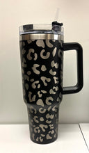 Load image into Gallery viewer, V1 40oz Leopard Dupe Tumbler
