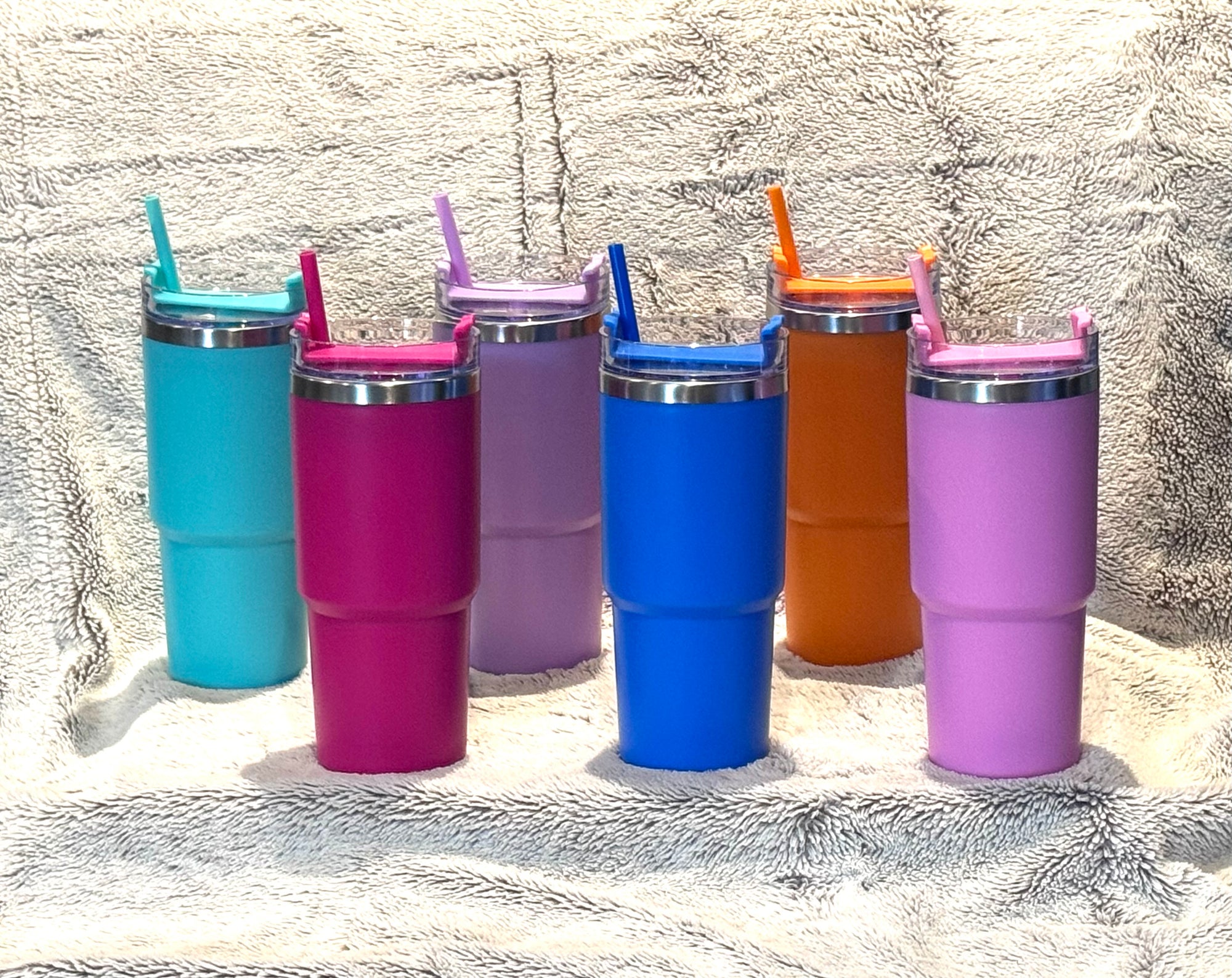 Brights Tumbler with Straw 650ml