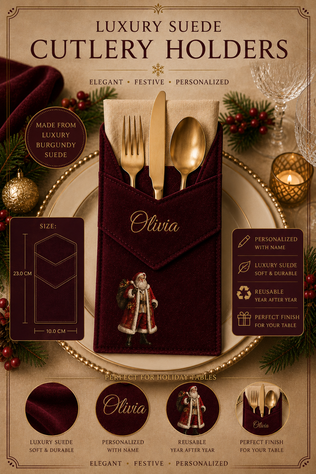 Cutlery Holder (Multiple Colour Options)  PRE-ORDER due start August
