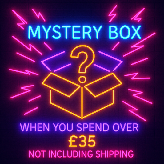 FREE Mystery Box when you spend over £35 (not including shipping)