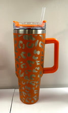 Load image into Gallery viewer, V1 40oz Leopard Dupe Tumbler
